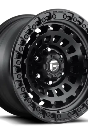 Super Sale Fuel Zephyr D633 17x9 -12 6x139.7mm 106.3mm Matte Black