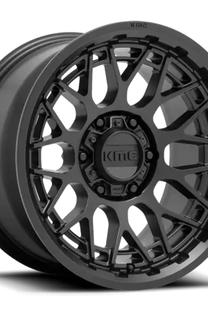 Fan Favorite KMC Technic KM722 SB 17x8.5 +18 6x120mm 66.9mm Satin Black