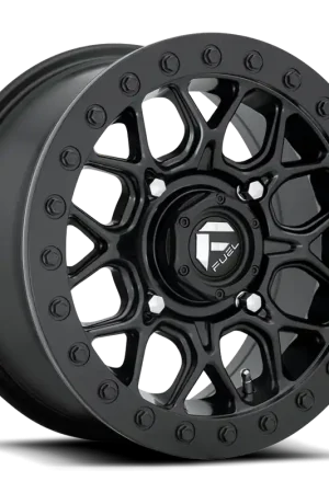 Fuel Tech Beadlock UTV D916 15x7 +38 4x136mm 110.2mm Matte Black Beadlock Shop Now