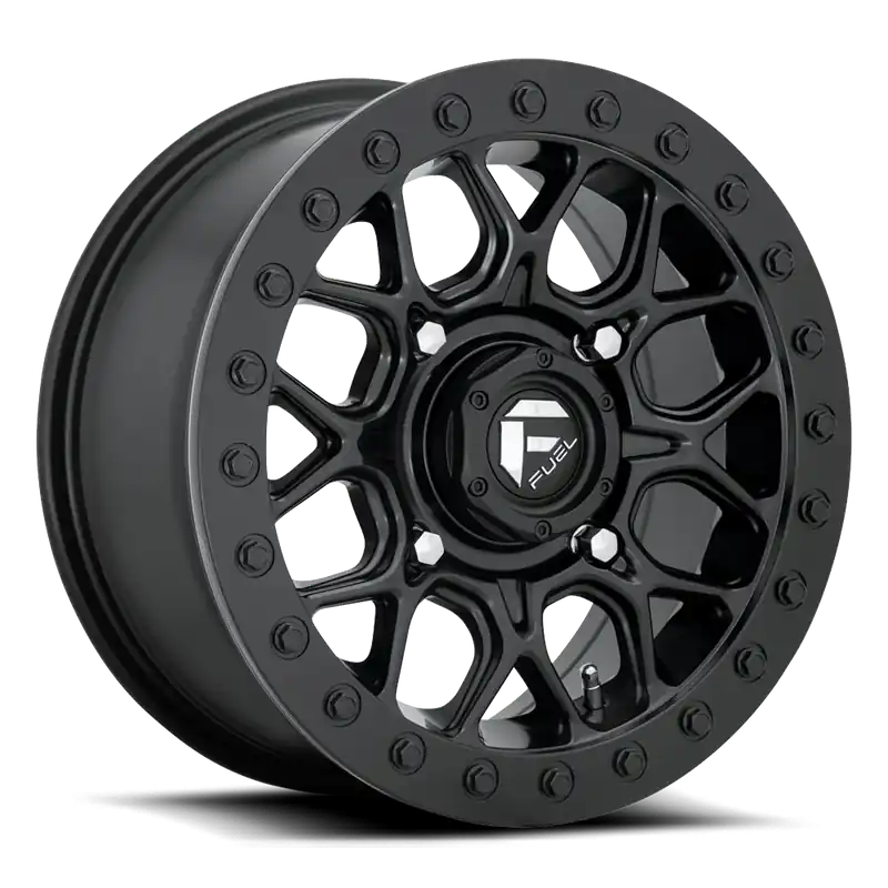Fuel Tech Beadlock UTV D916 15x7 +38 4x136mm 110.2mm Matte Black Beadlock Shop Now