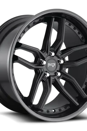 Latest Niche Methos M194 20x10 +40 5x114.3mm 72.6mm Gloss Matte Black