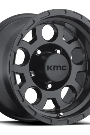 Clearance KMC Enduro KM522 MB 18x9 +0 6x139.7mm 108mm Matte Black