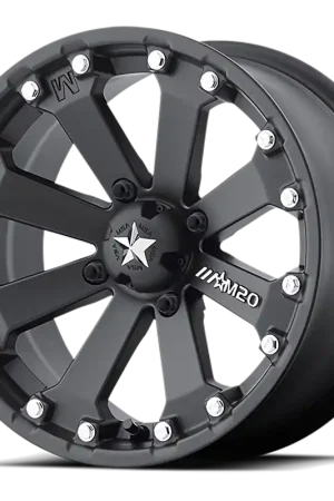 Viral MSA Kore M20 16x7 +0 4x136mm 112mm Flat Black Machined