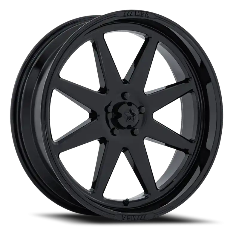 MSA Spark UTV M54 BX 18x7 +10 5x114.3mm 72.56mm Gloss Black No Minimum Order