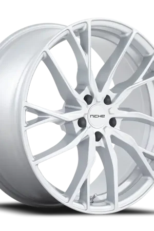 Niche Novara M273 20x10.5 +40 5x114.3mm 72.56mm Silver Hot Deal