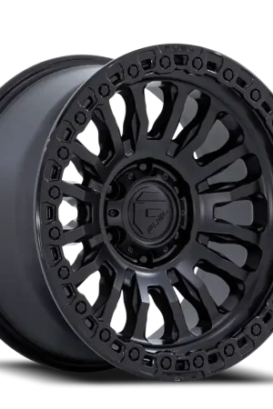 Save Now Fuel Rincon SBL FC857MB 17x8.5 -1 6x139.7mm 106.1mm Matte Black Gloss Black Lip