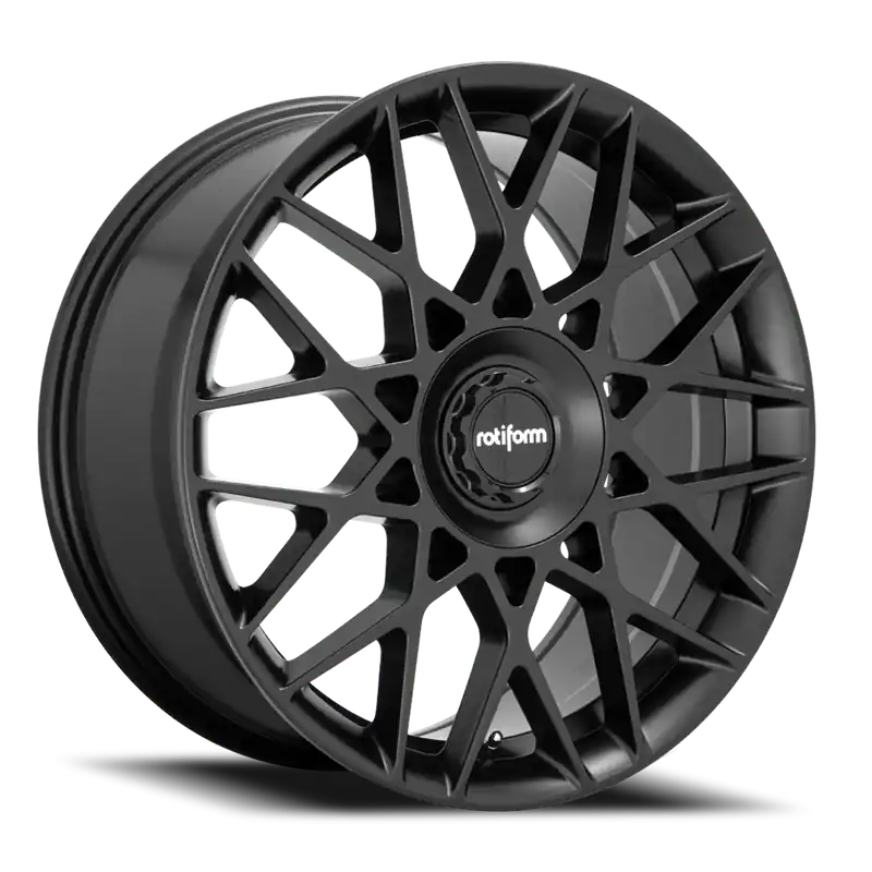 Rotiform BLQ R112 19x8.5 +45 5x112mm 66.5mm Matte Black While Supplies Last