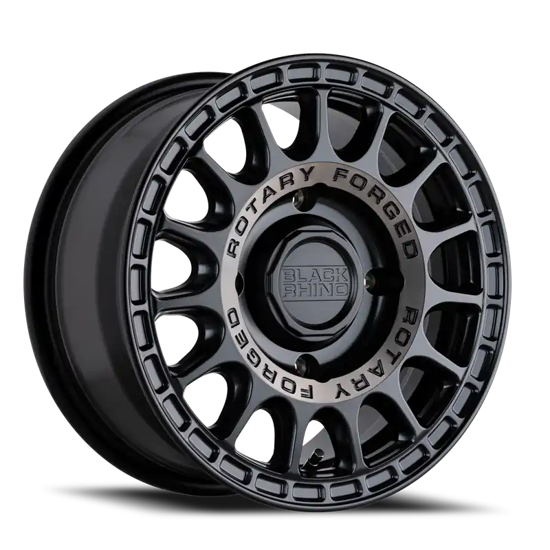 Hassle-Free Returns Black Rhino Sandstorm UTV SGB 15x7 +36 4x137mm 106.1mm Semi Gloss Black Machined Tint Ring