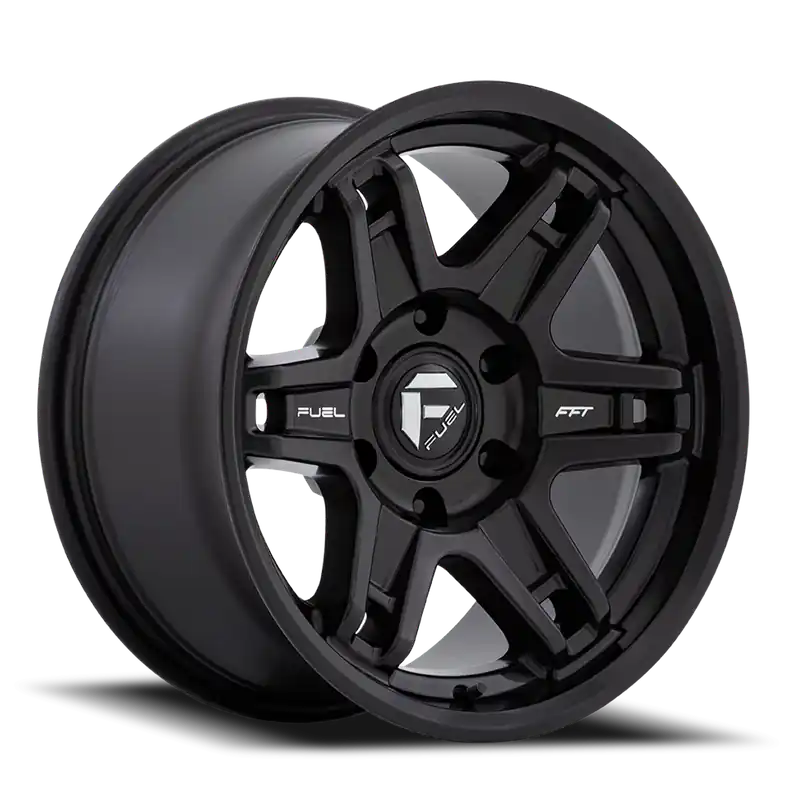 Fuel Slayer D836 18x8.5 -15 6x139.7mm 106.1mm Matte Black Fresh Stock