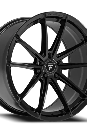 Fittipaldi Street 362 B 20x8.5 +32 5x112mm 66.6mm Gloss Black Hassle-Free Returns