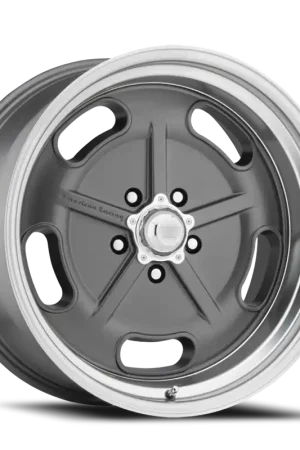 American Racing Salt Flat VN511 GY 22x8.5 +0 5x120.65mm 72.56mm Mag Gray Diamond Cut Lip Warranty Included