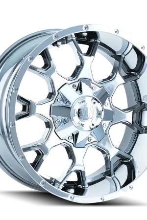 Time-Limited Mayhem Warrior 8015 Chrome 18x9 5x114.3/5x127 18mm 87mm