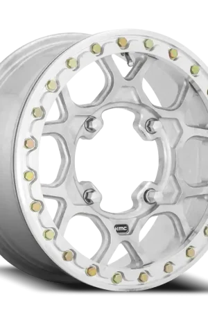KMC Mesa Beadlock Forged UTV KS433 15x6 +38 4x156mm 119.1mm Machined Raw Machined New Release