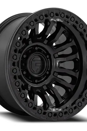 Fuel Rincon Beadlock FC125MX 20x10 -48 8x165.1mm 125.1mm Blackout No Minimum Order