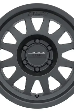 New Release Method MR704 17x8.5 0mm Offset 6x135 87mm CB Matte Black Wheel