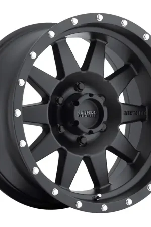 Method MR301 The Standard 18x9 +18mm Offset 6x135 94mm CB Matte Black Wheel Big Sale