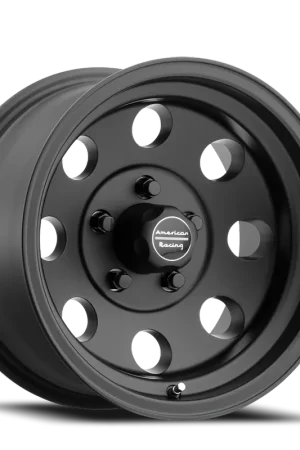 Clearance American Racing Baja AR172 BK 15x10 -43 5x139.7mm 108mm Satin Black