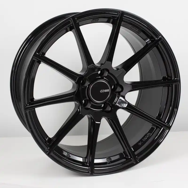Enkei TS-10 BK 18x9.5 +35 5x114.3mm 72.6mm Gloss Black Get Yours