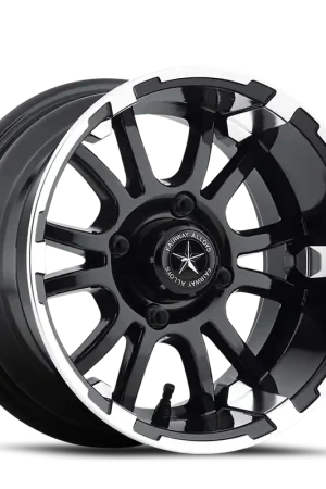 Seasonal Sale Fairway Alloys Sixer 14x6.5 -20 4x101.6mm 70.7mm Matte Black Machined