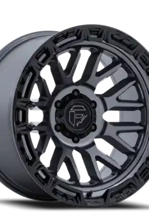 Price Cut Fuel Rail FC890AB 20x10 -18 6x135mm 87.1mm Gloss Gunmetal Gloss Black Lip