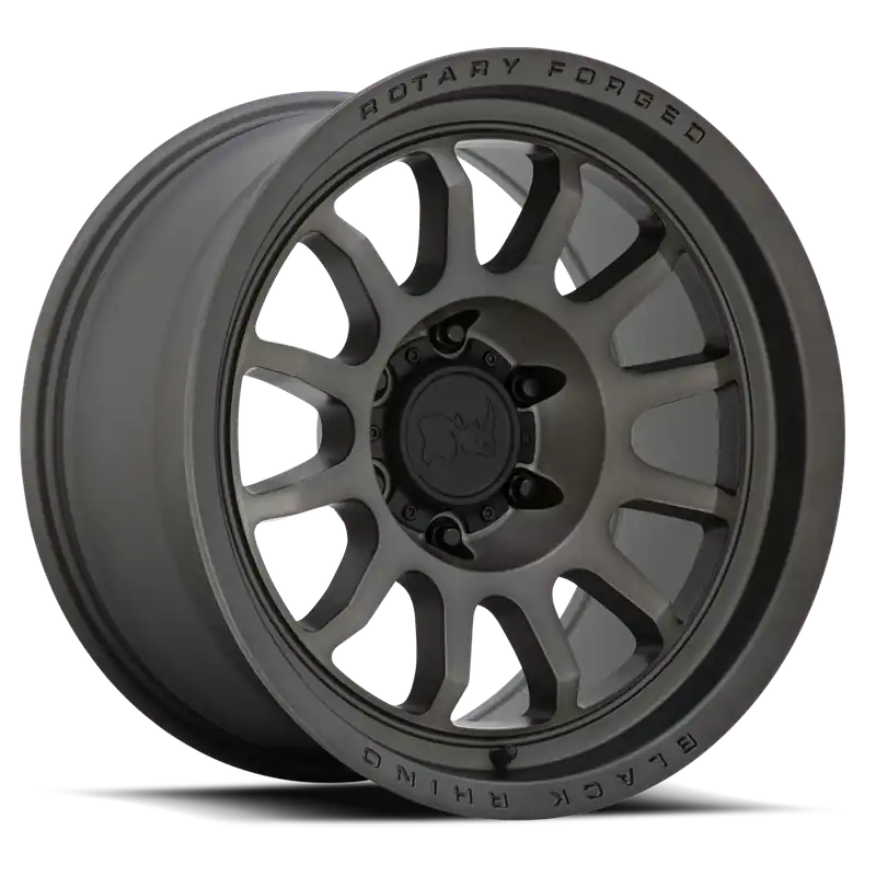 Best Seller Black Rhino Rapid GY 17x9 +12 6x139.7mm 112.1mm Matte Brushed Gunmetal