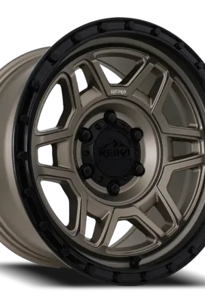 Reika Trooper R40 BRZ 17x8.5 +0 5x150mm 110.3mm Bronze Black Ring Limited Offer