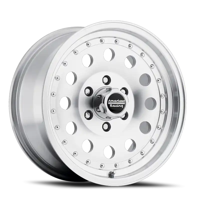 American Racing Outlaw II AR62 SL 18x8 +30 6x135mm 87.1mm Machined Silver Clear Coat No Minimum Order