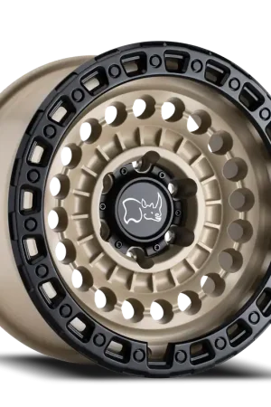 Black Rhino Sentinel DS 20x9.5 -18 8x170mm 125.1mm Desert Sand Black Lip Edge Worldwide Shipping