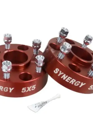 Synergy Jeep Hub Centric Wheel Spacers 5x5-1.75in Width 1/2-20 UNF Stud Size Brand New