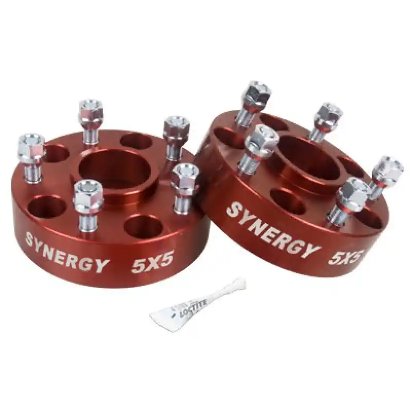 Synergy Jeep Hub Centric Wheel Spacers 5x5-1.75in Width 1/2-20 UNF Stud Size Brand New