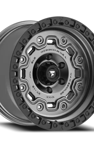 Special Discount Fittipaldi Offroad Terra Series FT100 AB 20x9 +18 8x180mm 124.3mm Satin Anthracite Black Ring