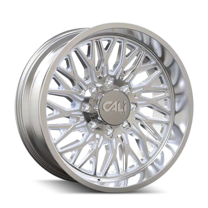 Same Day Shipping Cali OffxRoad Crusher 9118 Polished 22x10 8x180 x19mm 124.1mm