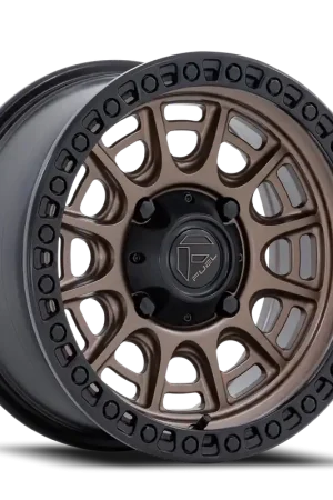Fuel Cycle UTV FV832ZB 15x7 +38 4x156mm 115.1mm Matte Bronze Matte Black Lip Worldwide Shipping