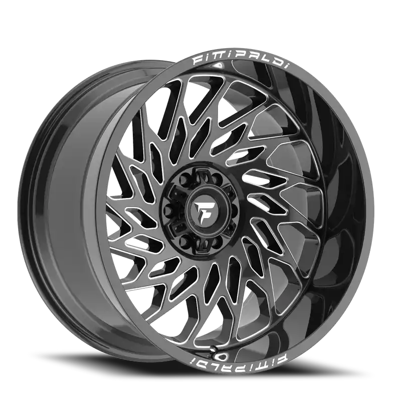 Time-Limited Fittipaldi Offroad Alpha Series FA20BM 20x10 -19 6x135/6x139.7mm 106.2mm Gloss Black Milled