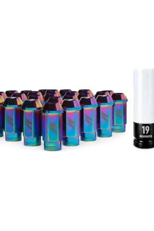 Mishimoto Aluminum Locking Lug Nuts M12x1.5 27pc Set Neo Chrome Get Yours