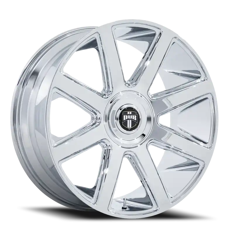 Clearance DUB Pull C 24x10 +30 6x135/6x139.7mm 100.3mm Chrome