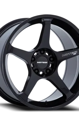 Modern Motegi MR159 Battle V BX 18x9.5 +35 5x120mm 74.1mm Gloss Blackbird Metallic