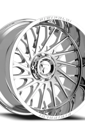 Fittipaldi Offroad Alpha Series FA08 MC 22x12 -44 5x139.7/5x150mm 110.2mm Chrome Mirror Coat Wholesale