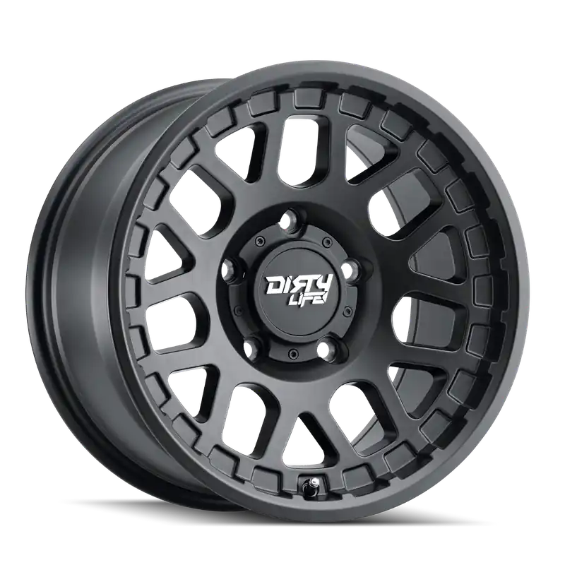 Dirty Life Mesa 9306 Matte Black 17x9 6x139.7 x12mm 106mm One Day Deal