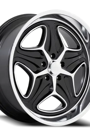 Foose Merlot F171 22x9 +15 5x120.65mm 72.56mm Gloss Black Machined Popular