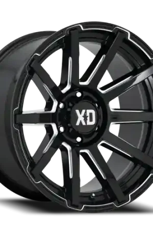 XD Series Outbreak XD847 GB-M 16x8 +10 6x139.7mm 106.1mm Gloss Black Milled Shop Now
