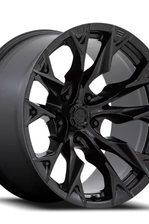 Fuel Flame 5 D804 20x9 +1 5x139.7mm 78.1mm Blackout Wholesale