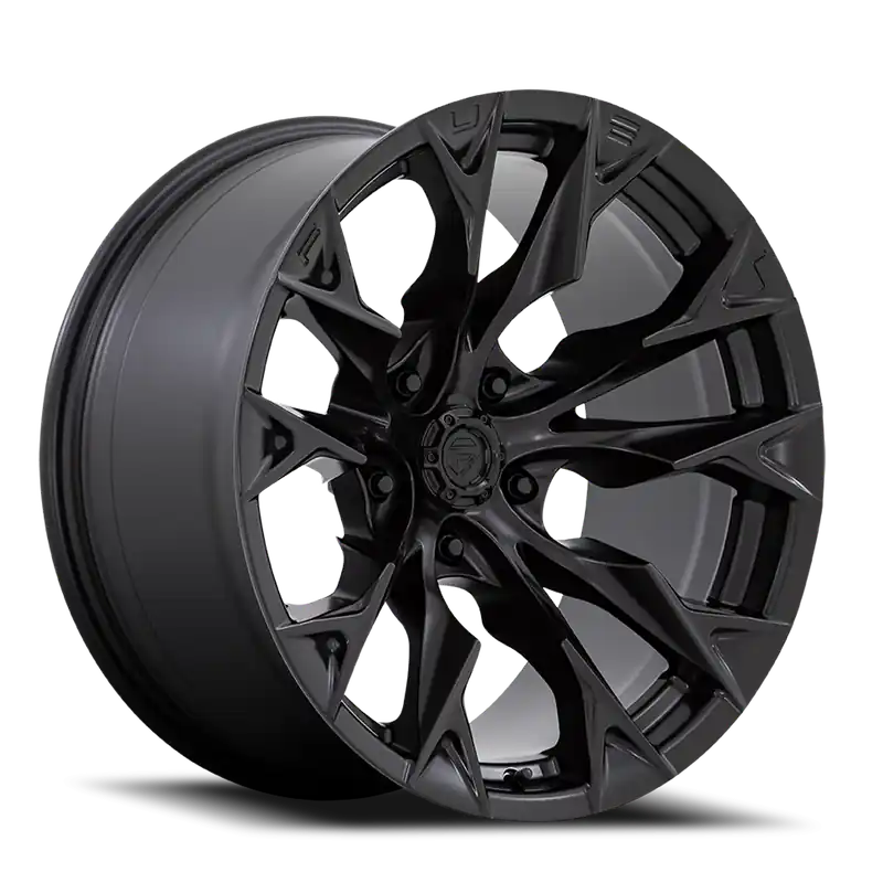Fuel Flame 5 D804 20x9 +1 5x139.7mm 78.1mm Blackout Wholesale