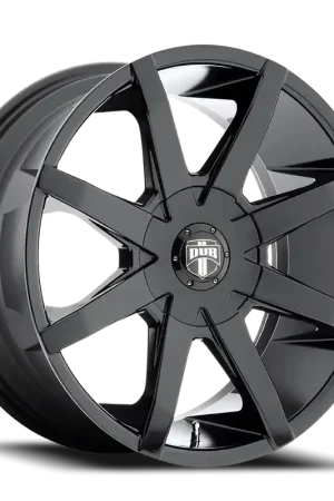 DUB Push S110 22x9.5 +32 5x114.3/5x120mm 72.6mm Gloss Black Order Now