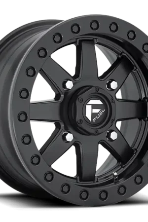 Fuel Maverick UTV D936 15x7 +38 4x156mm 132mm Matte Black Beadlock Exclusive Offer