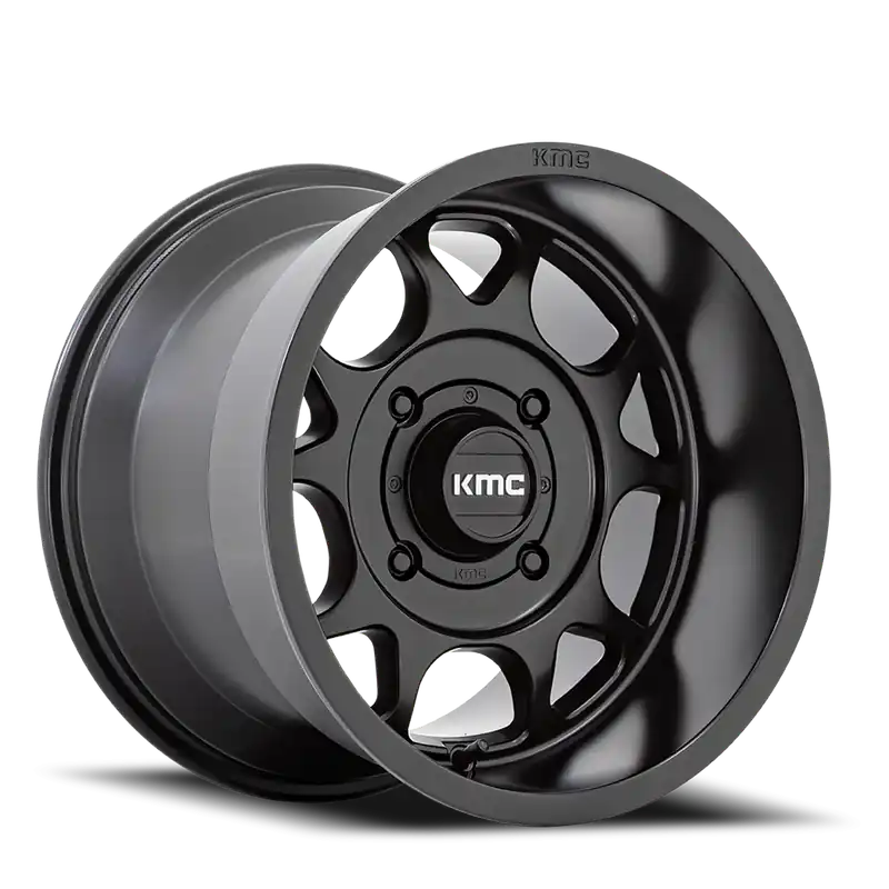 KMC Toro S UTV KS137 15x10 +0 4x137mm 96mm Satin Black Must Have