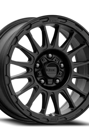 KMC Impact KM542 SB 16x7 +30 5x110mm 72.56mm Satin Black New Release