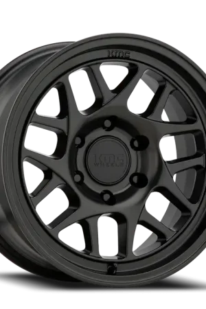 Best Seller KMC Bully OL KM717 SB 17x8.5 +18 6x120mm 66.9mm Satin Black