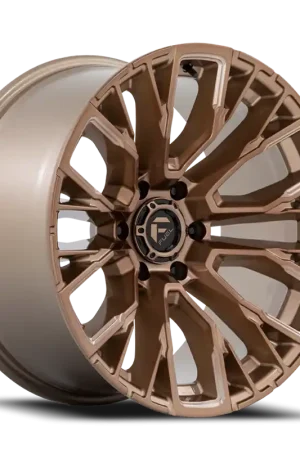 Free Delivery Fuel Rebar 6 D850 17x9 -12 6x139.7mm 106.1mm Platinum Bronze Milled