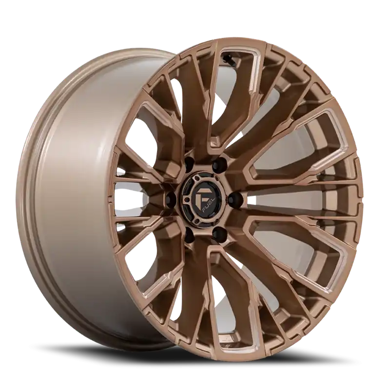 Free Delivery Fuel Rebar 6 D850 17x9 -12 6x139.7mm 106.1mm Platinum Bronze Milled